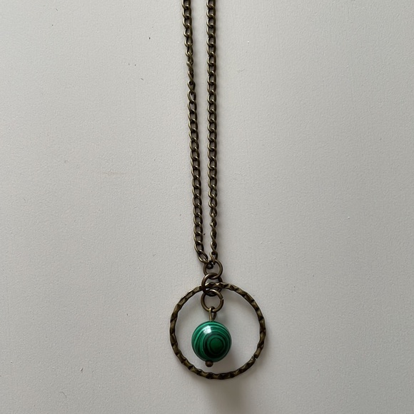 2 for $32 / Hanging gemstone necklace - Picture 3 of 6